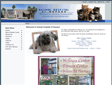 Tablet Screenshot of animalhospitalofhavasu.com